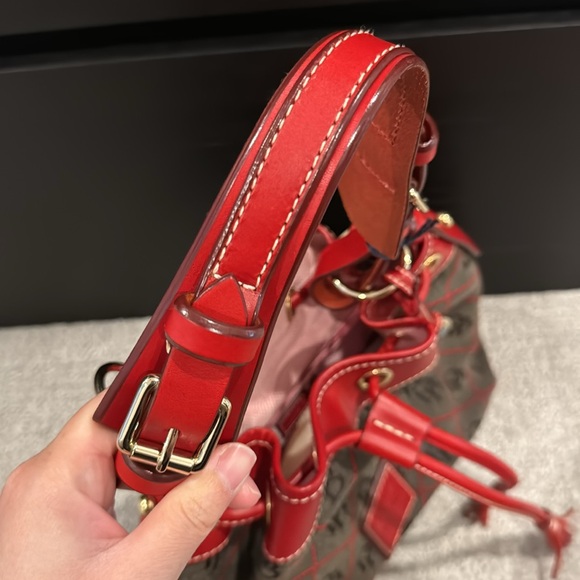 NWT Dooney & Bourke Drawstring Bucket Bag - Picture 5 of 5